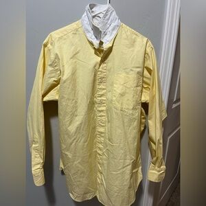 Polo Ralph Lauren Yellow Button-Up Shirt Men 16